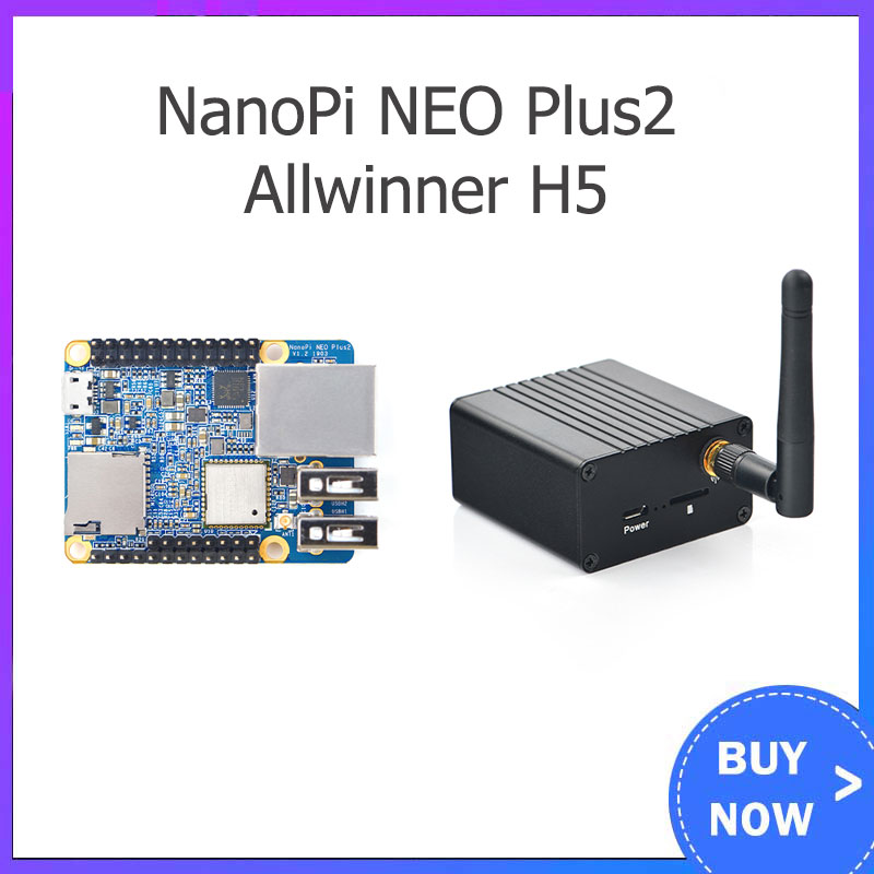 NanoPi NEO Plus2 512MB DDR3 RAM 8GB eMMC Allwin..